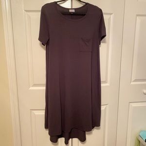 Black LulaRoe Carly dress size medium